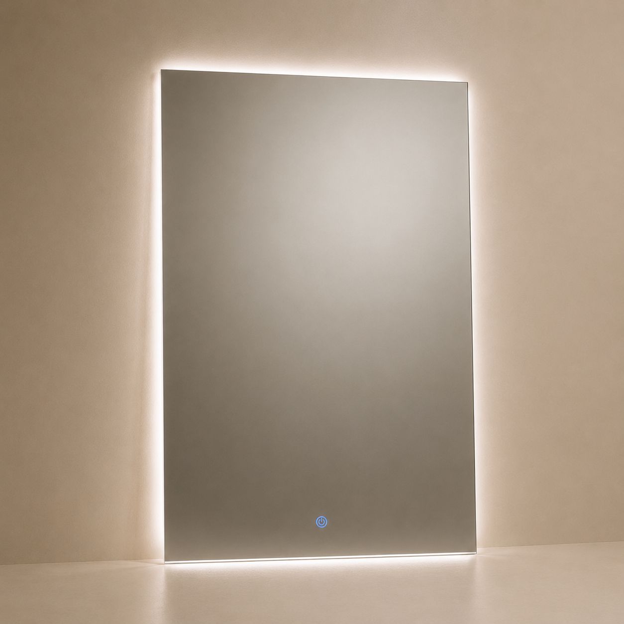 Espejo rectangular pulido 60cm x 80cm touch