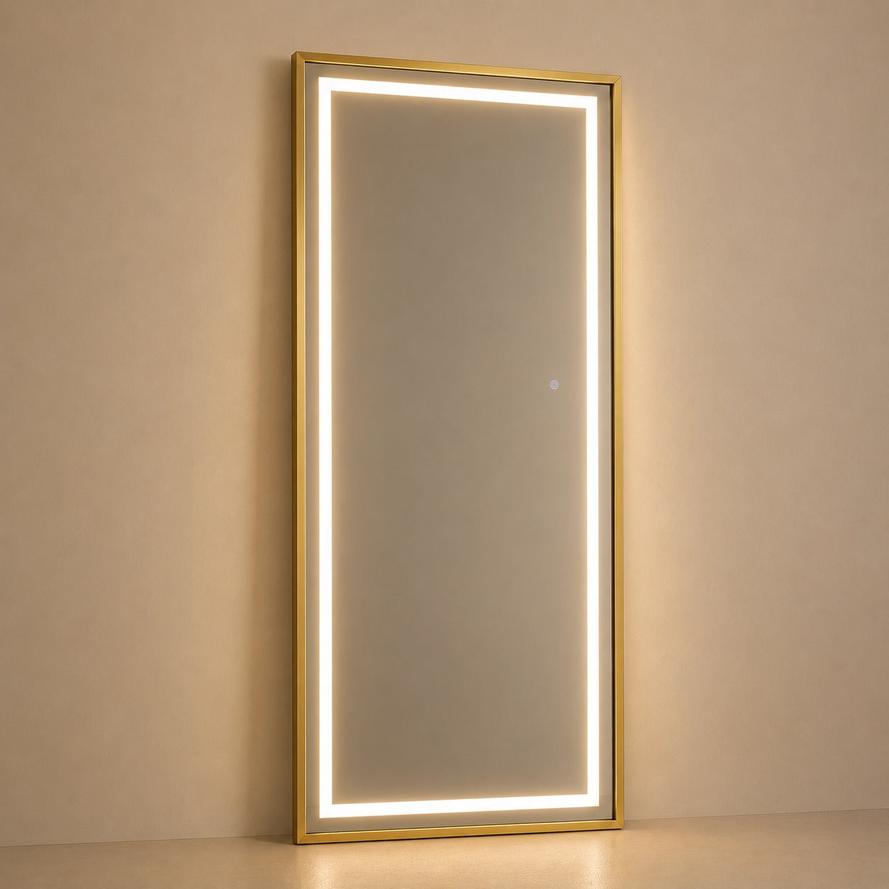 Espejo arenado 80cm x 180cm MARCO EN HIERRO